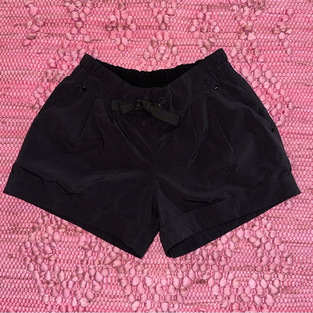 Lululemon Pull On Tie Waist Cuffed Shorts - image 3